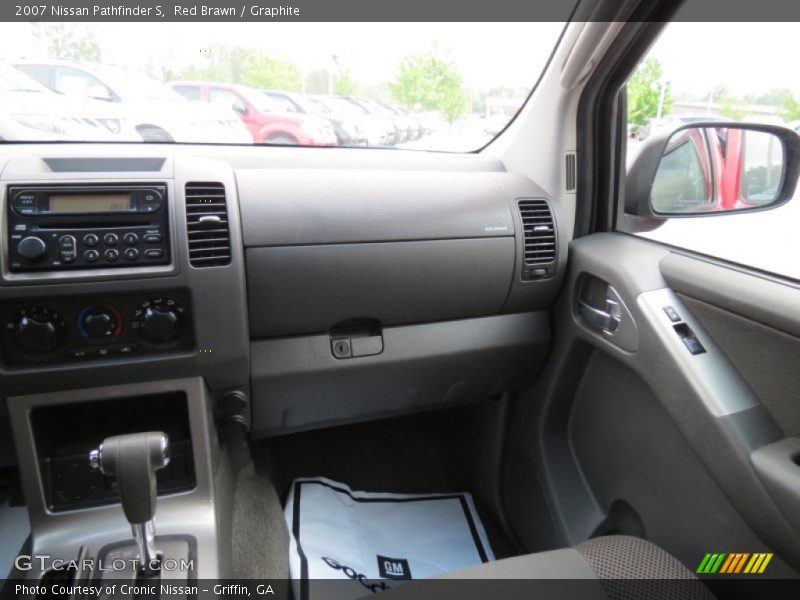 Red Brawn / Graphite 2007 Nissan Pathfinder S