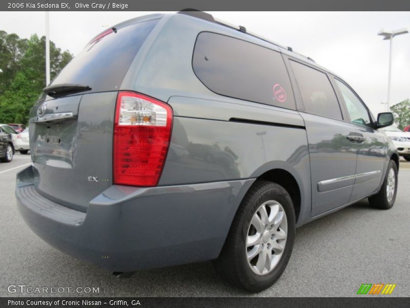 Olive Gray / Beige 2006 Kia Sedona EX