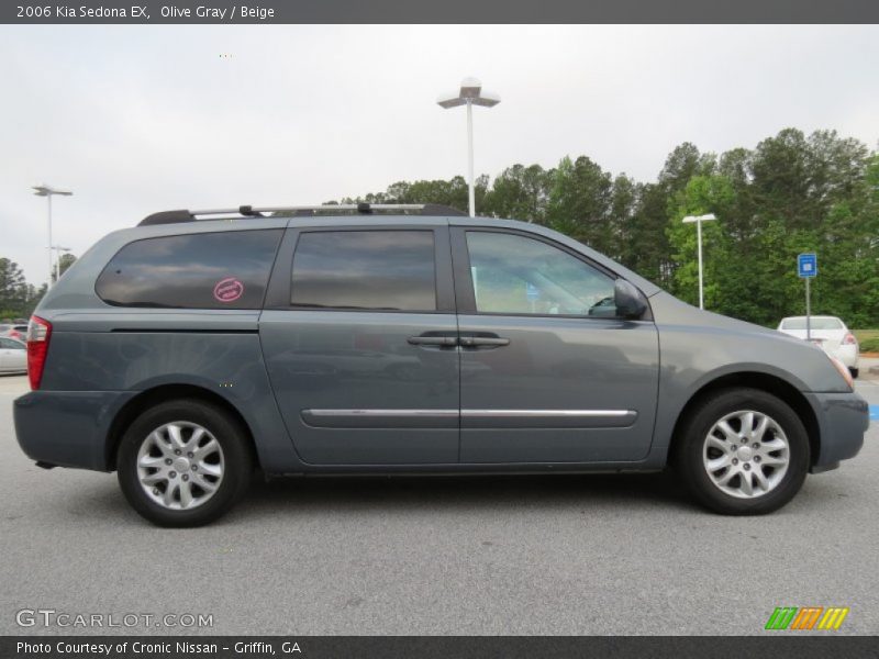 Olive Gray / Beige 2006 Kia Sedona EX