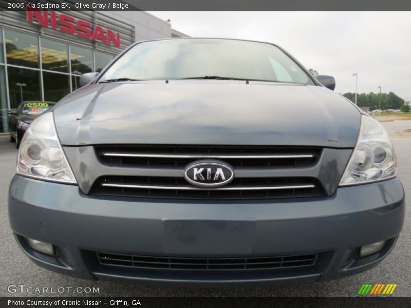 Olive Gray / Beige 2006 Kia Sedona EX