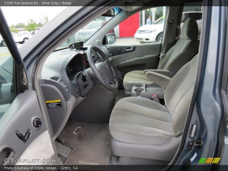 Olive Gray / Beige 2006 Kia Sedona EX