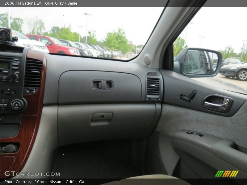 Olive Gray / Beige 2006 Kia Sedona EX