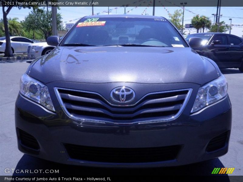 Magnetic Gray Metallic / Ash 2011 Toyota Camry LE