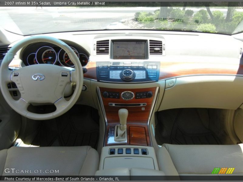 Umbria Gray Metallic / Wheat 2007 Infiniti M 35x Sedan