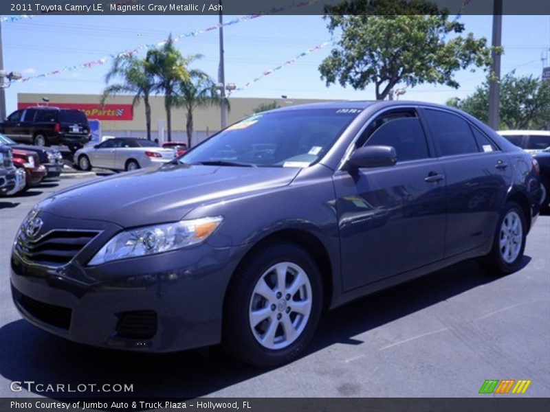 Magnetic Gray Metallic / Ash 2011 Toyota Camry LE
