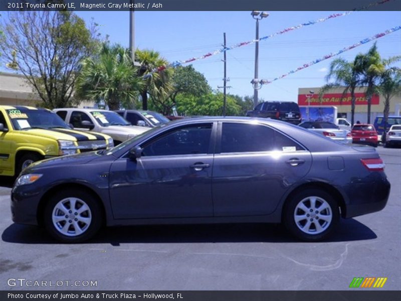 Magnetic Gray Metallic / Ash 2011 Toyota Camry LE