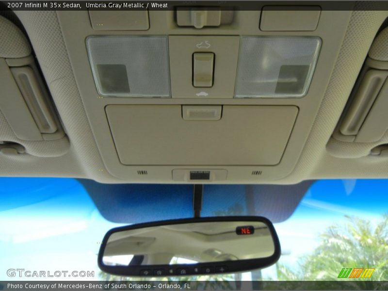 Umbria Gray Metallic / Wheat 2007 Infiniti M 35x Sedan
