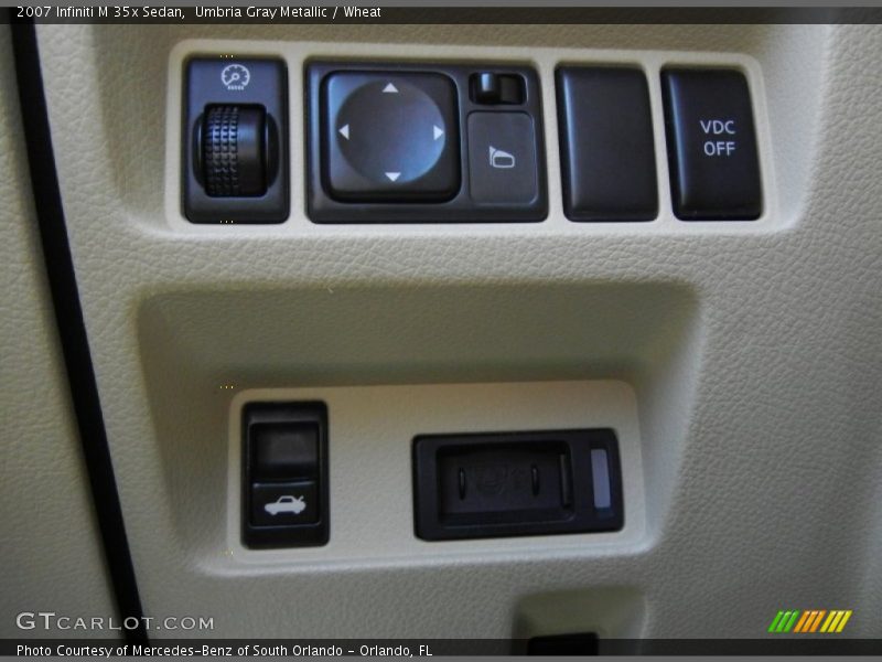 Umbria Gray Metallic / Wheat 2007 Infiniti M 35x Sedan