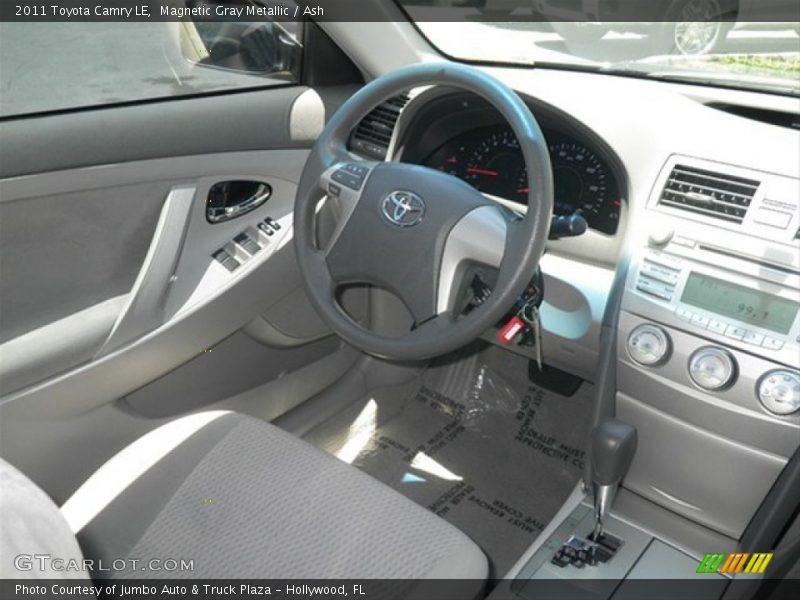 Magnetic Gray Metallic / Ash 2011 Toyota Camry LE