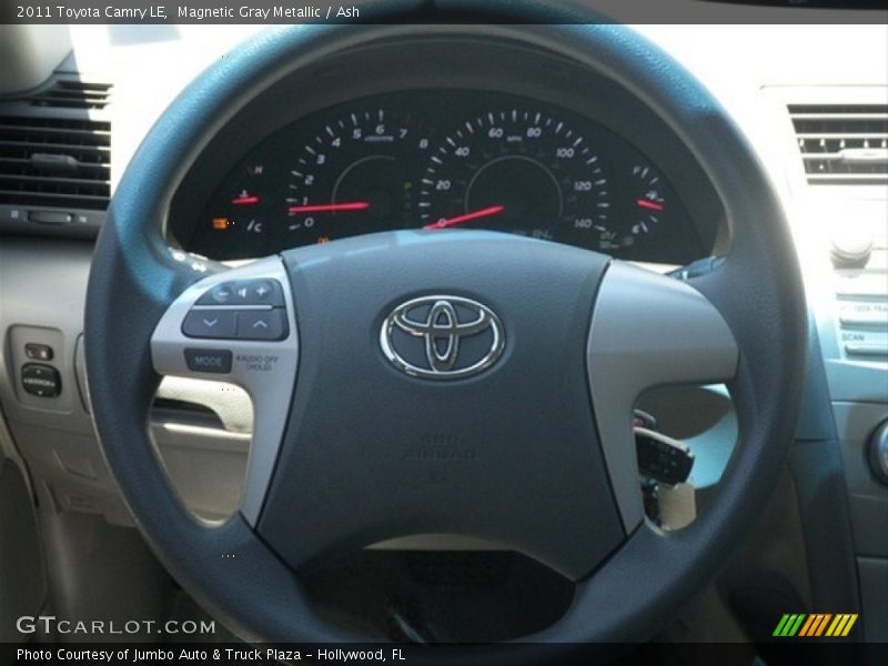 Magnetic Gray Metallic / Ash 2011 Toyota Camry LE