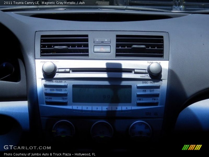 Magnetic Gray Metallic / Ash 2011 Toyota Camry LE