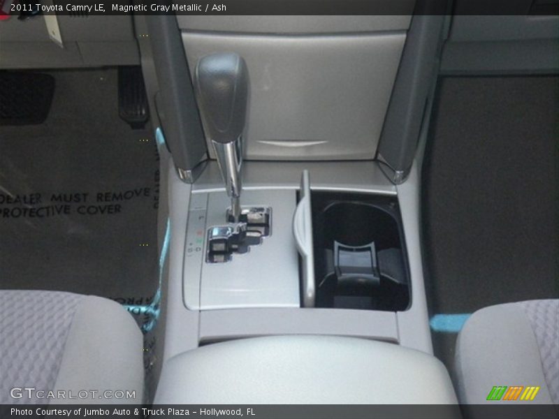 Magnetic Gray Metallic / Ash 2011 Toyota Camry LE