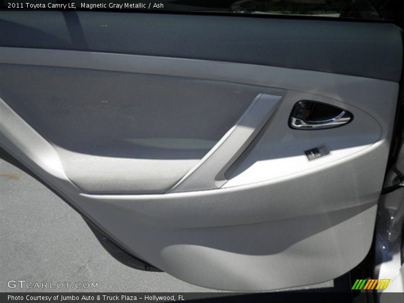 Magnetic Gray Metallic / Ash 2011 Toyota Camry LE