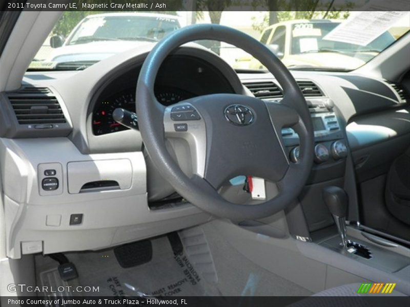 Magnetic Gray Metallic / Ash 2011 Toyota Camry LE
