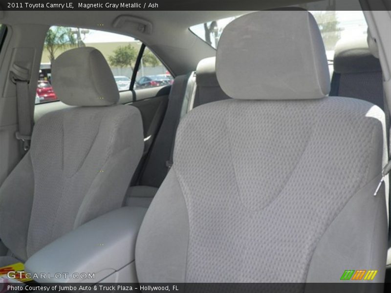 Magnetic Gray Metallic / Ash 2011 Toyota Camry LE