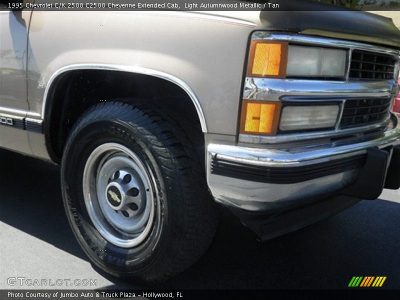 Light Autumnwood Metallic / Tan 1995 Chevrolet C/K 2500 C2500 Cheyenne Extended Cab