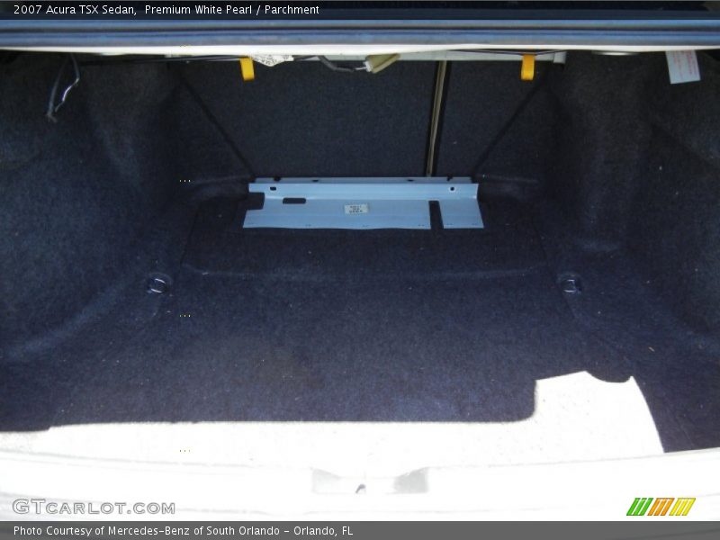 Premium White Pearl / Parchment 2007 Acura TSX Sedan