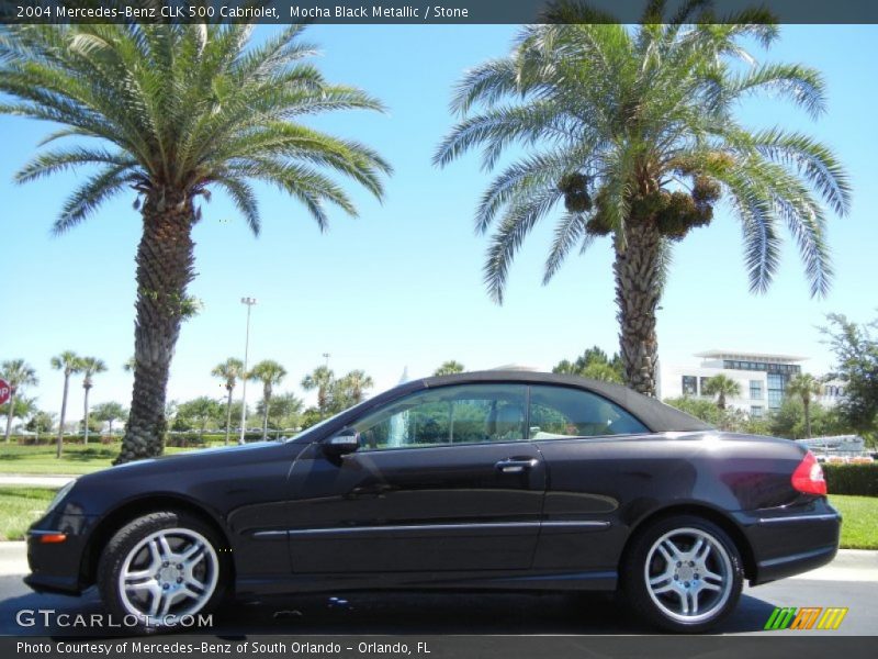  2004 CLK 500 Cabriolet Mocha Black Metallic