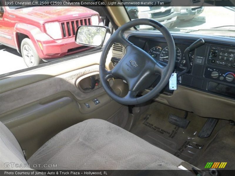 Light Autumnwood Metallic / Tan 1995 Chevrolet C/K 2500 C2500 Cheyenne Extended Cab