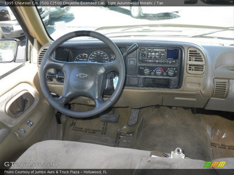 Light Autumnwood Metallic / Tan 1995 Chevrolet C/K 2500 C2500 Cheyenne Extended Cab