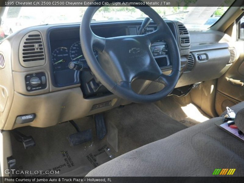 Light Autumnwood Metallic / Tan 1995 Chevrolet C/K 2500 C2500 Cheyenne Extended Cab