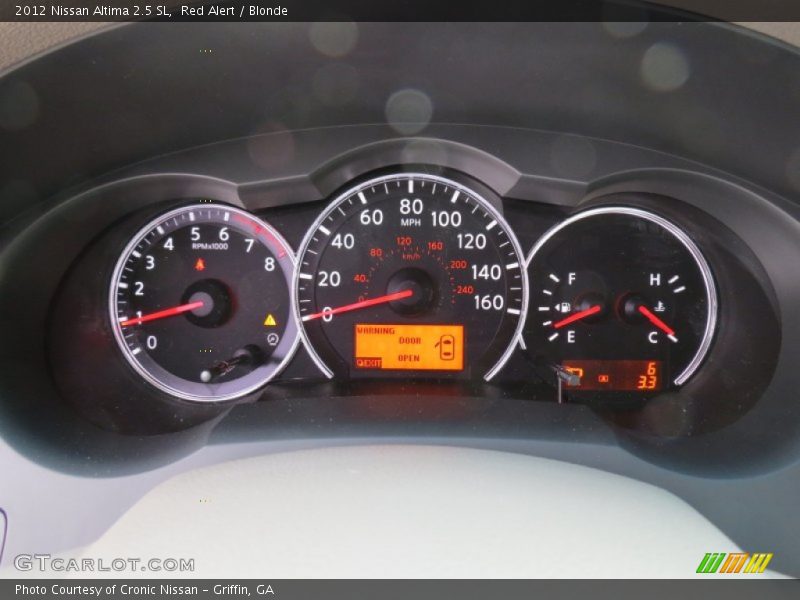 Red Alert / Blonde 2012 Nissan Altima 2.5 SL