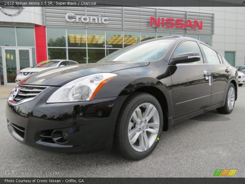 Super Black / Charcoal 2012 Nissan Altima 3.5 SR