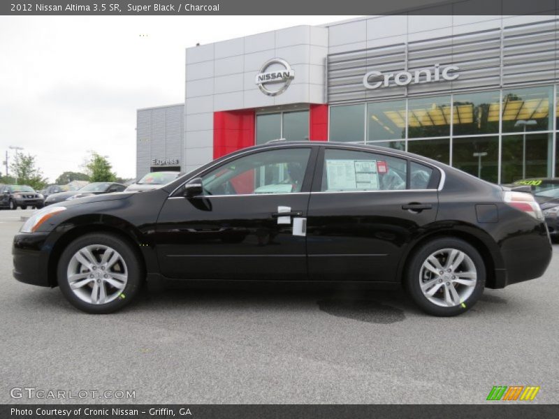 Super Black / Charcoal 2012 Nissan Altima 3.5 SR
