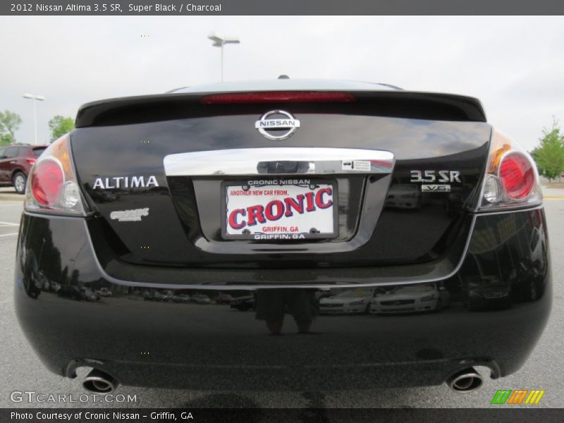 Super Black / Charcoal 2012 Nissan Altima 3.5 SR