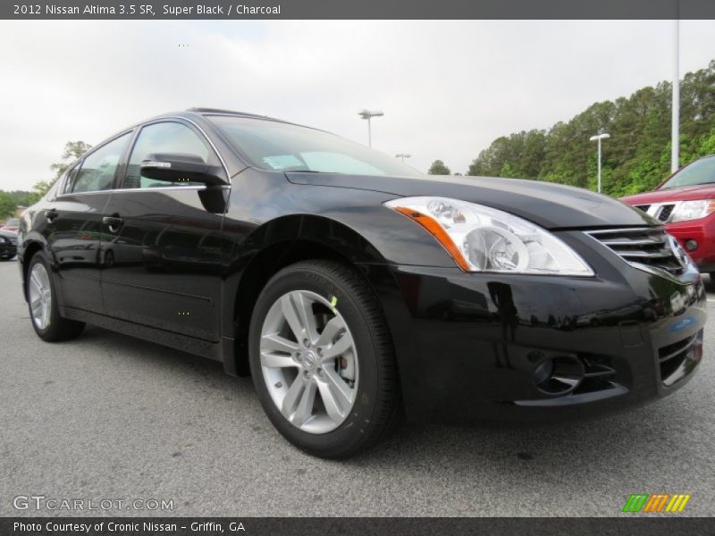 Super Black / Charcoal 2012 Nissan Altima 3.5 SR