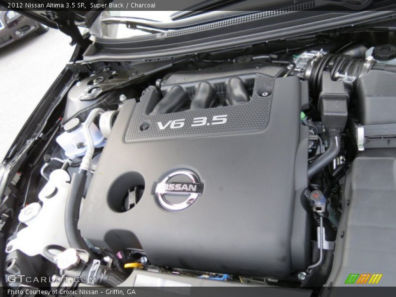 Super Black / Charcoal 2012 Nissan Altima 3.5 SR