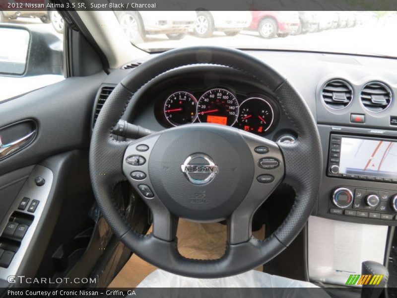Super Black / Charcoal 2012 Nissan Altima 3.5 SR