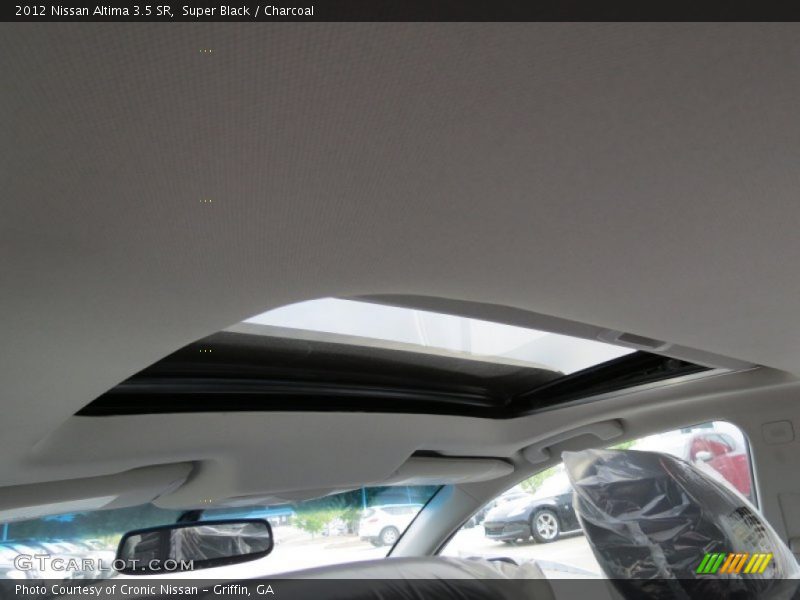 Super Black / Charcoal 2012 Nissan Altima 3.5 SR