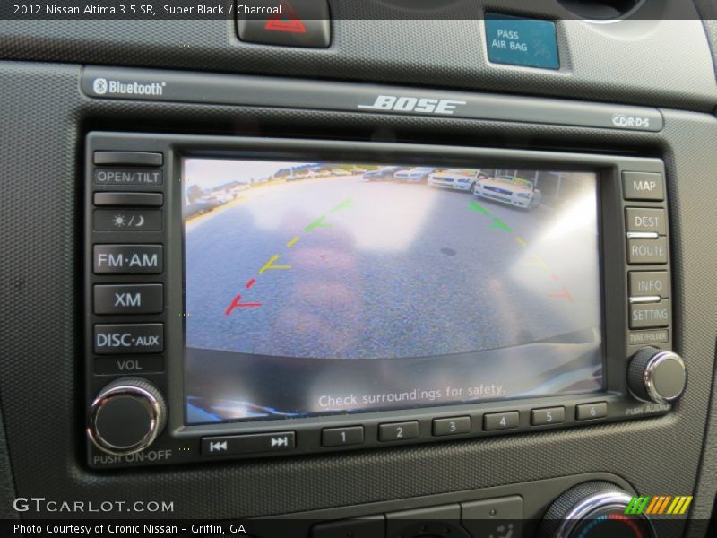 Super Black / Charcoal 2012 Nissan Altima 3.5 SR