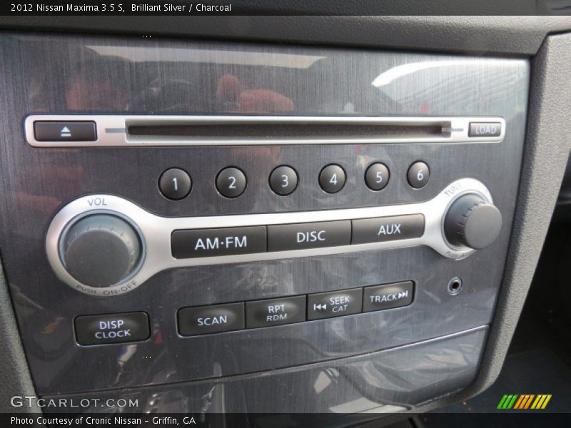 Brilliant Silver / Charcoal 2012 Nissan Maxima 3.5 S