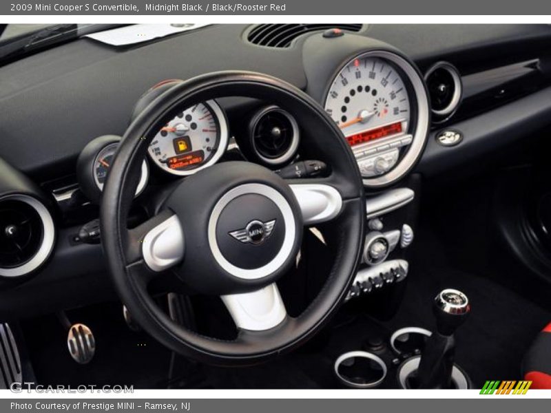 Dashboard of 2009 Cooper S Convertible