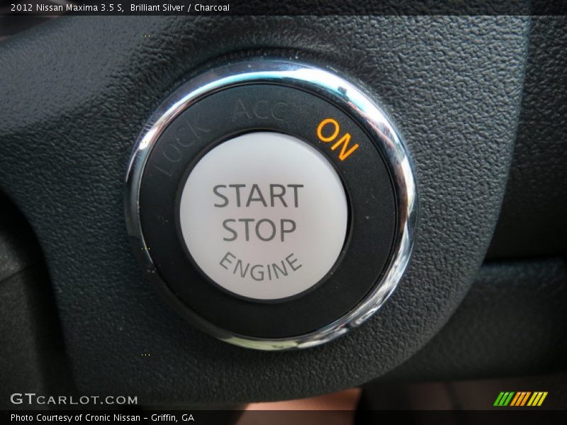 Brilliant Silver / Charcoal 2012 Nissan Maxima 3.5 S