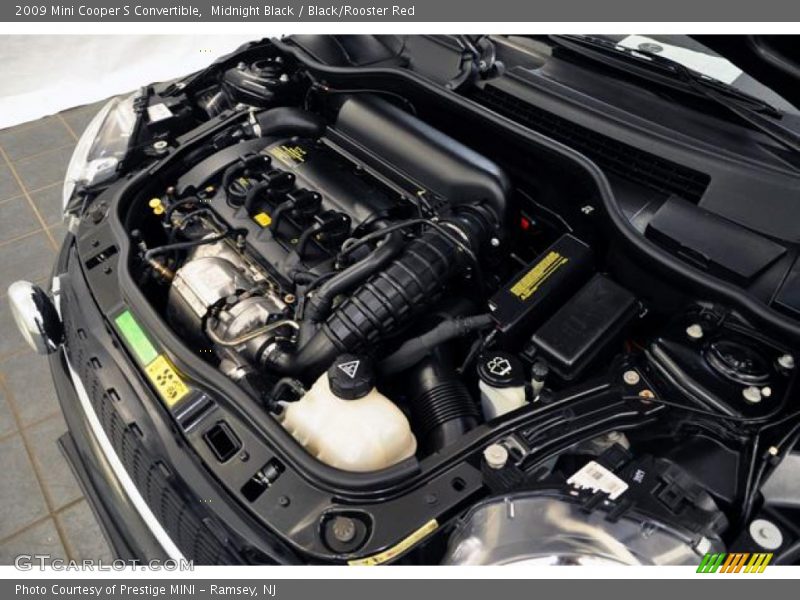  2009 Cooper S Convertible Engine - 1.6 Liter Turbocharged DOHC 16-Valve 4 Cylinder