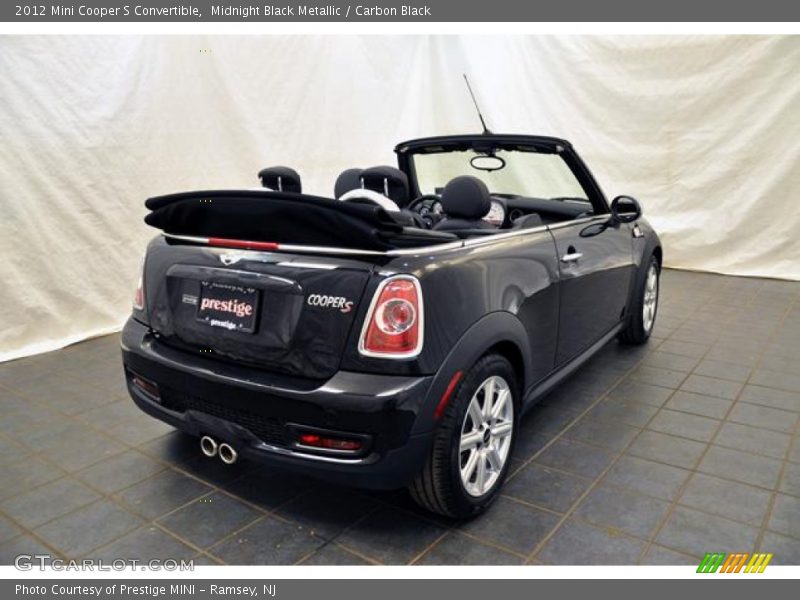Midnight Black Metallic / Carbon Black 2012 Mini Cooper S Convertible
