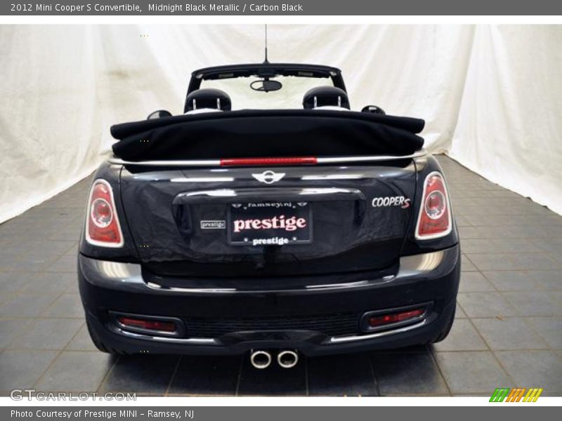 Midnight Black Metallic / Carbon Black 2012 Mini Cooper S Convertible