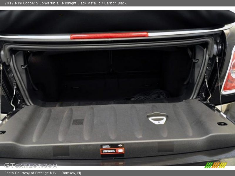 Midnight Black Metallic / Carbon Black 2012 Mini Cooper S Convertible