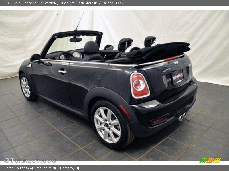 Midnight Black Metallic / Carbon Black 2012 Mini Cooper S Convertible