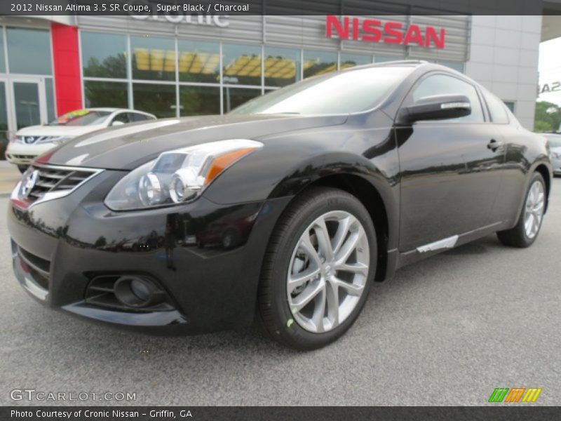 Super Black / Charcoal 2012 Nissan Altima 3.5 SR Coupe