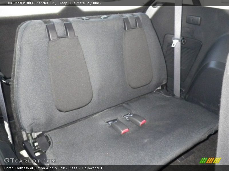 Deep Blue Metallic / Black 2008 Mitsubishi Outlander XLS