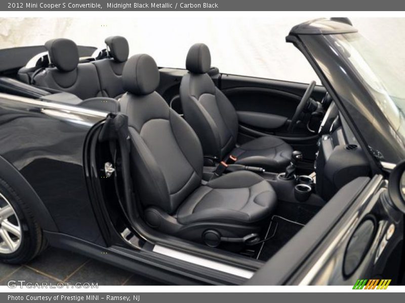 Midnight Black Metallic / Carbon Black 2012 Mini Cooper S Convertible