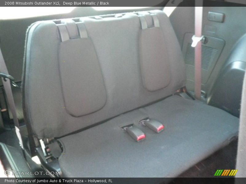 Deep Blue Metallic / Black 2008 Mitsubishi Outlander XLS