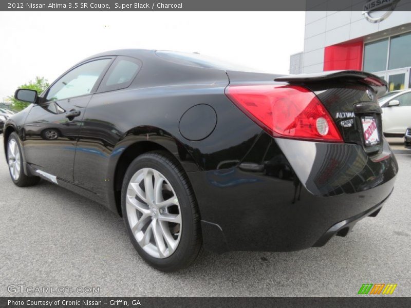 Super Black / Charcoal 2012 Nissan Altima 3.5 SR Coupe