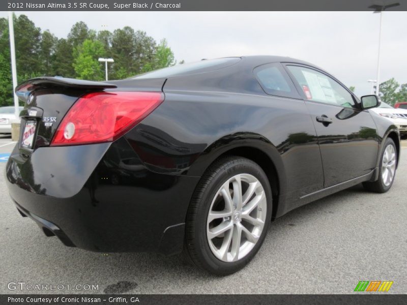 Super Black / Charcoal 2012 Nissan Altima 3.5 SR Coupe