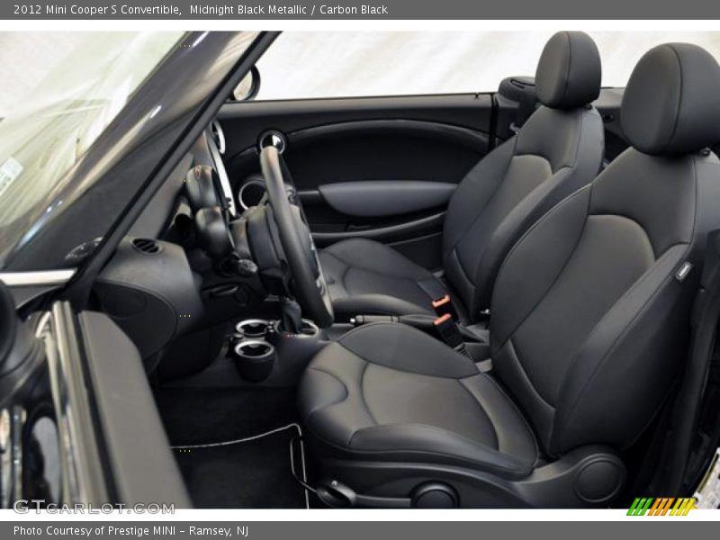 Midnight Black Metallic / Carbon Black 2012 Mini Cooper S Convertible