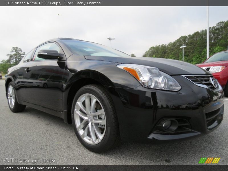 Super Black / Charcoal 2012 Nissan Altima 3.5 SR Coupe